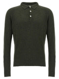 MA'RY'YA Bicolor Cotton Polo Shirt