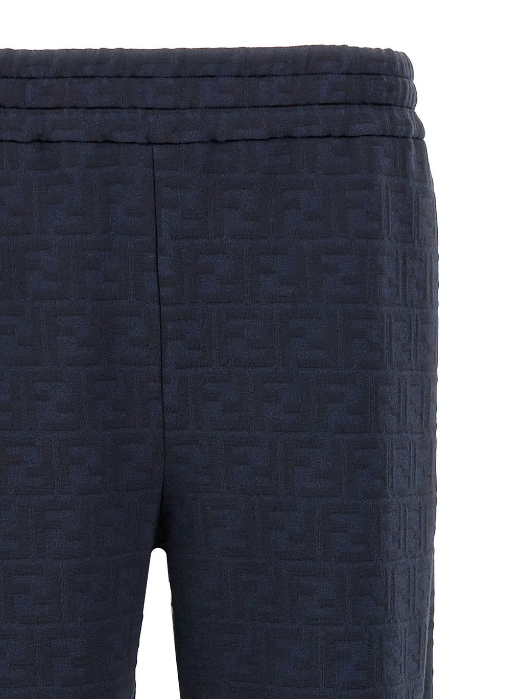 Fendi Blue Polyester Joggers (Workout Pants)