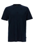 Hugo Boss Blue Cotton T-Shirt