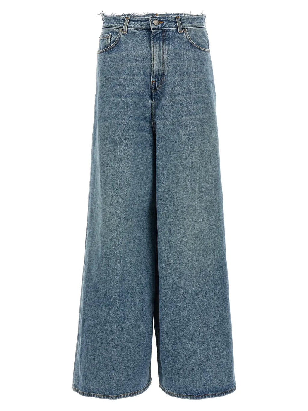 Haikure Blue Cotton Jeans Denim