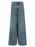 Haikure Blue Cotton Jeans Denim