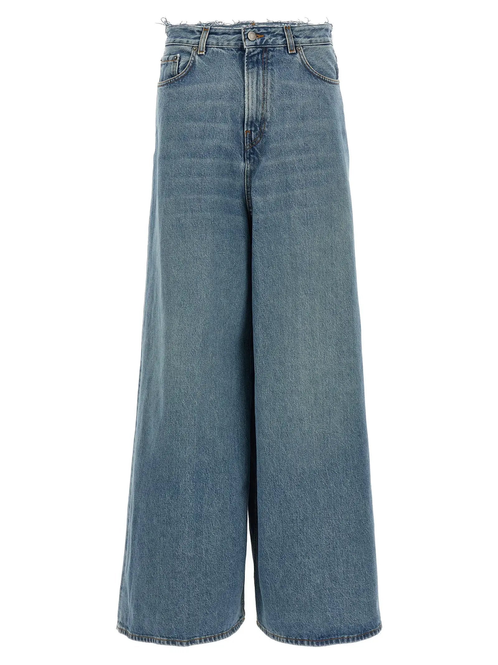 Haikure Blue Cotton Jeans Denim