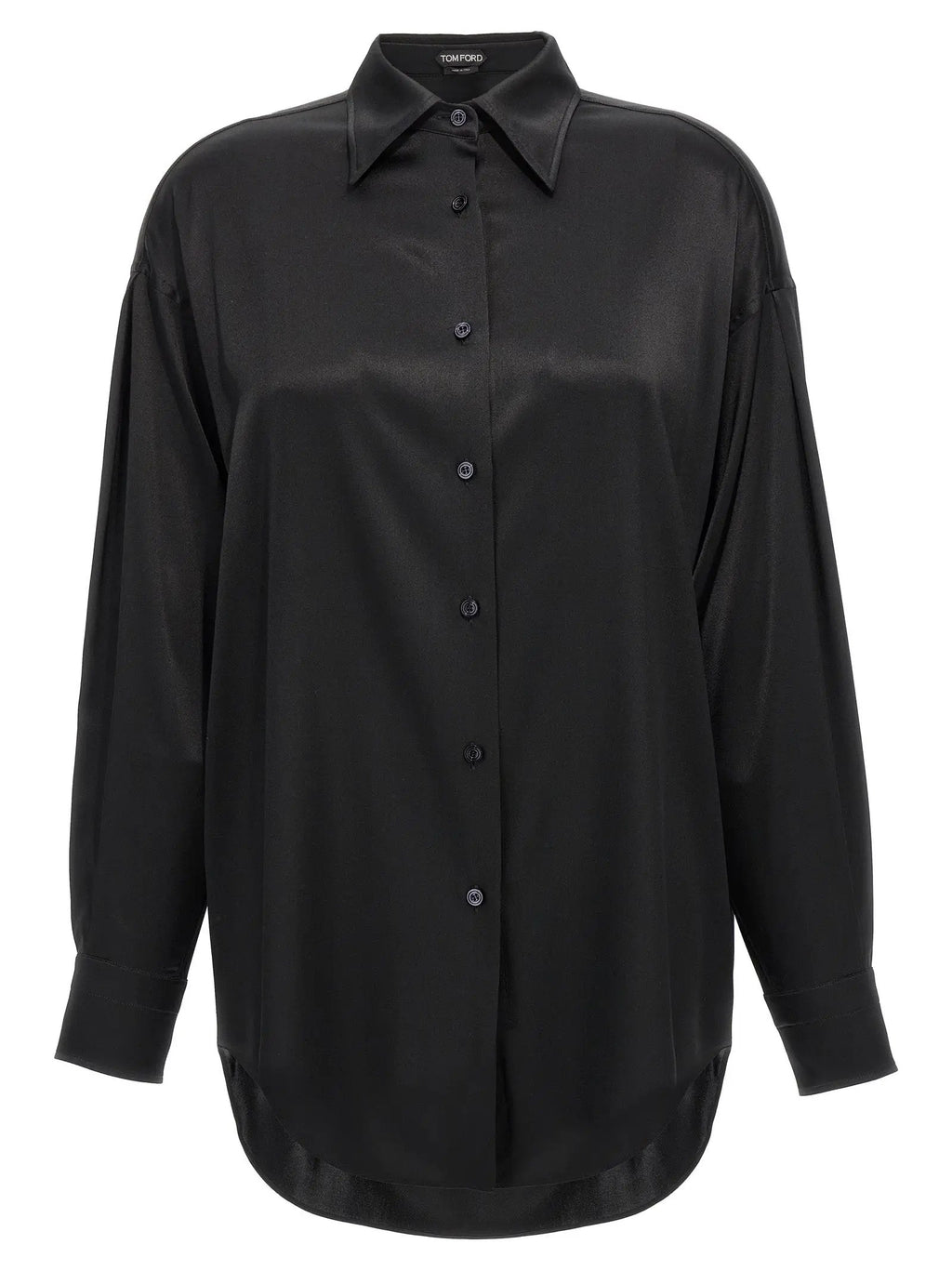 Tom Ford Black Silk Blouse