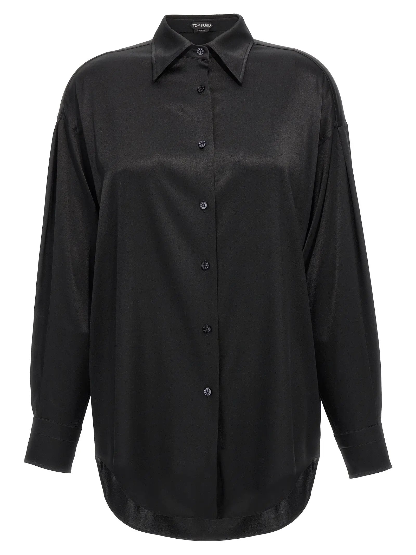 Tom Ford Black Silk Blouse