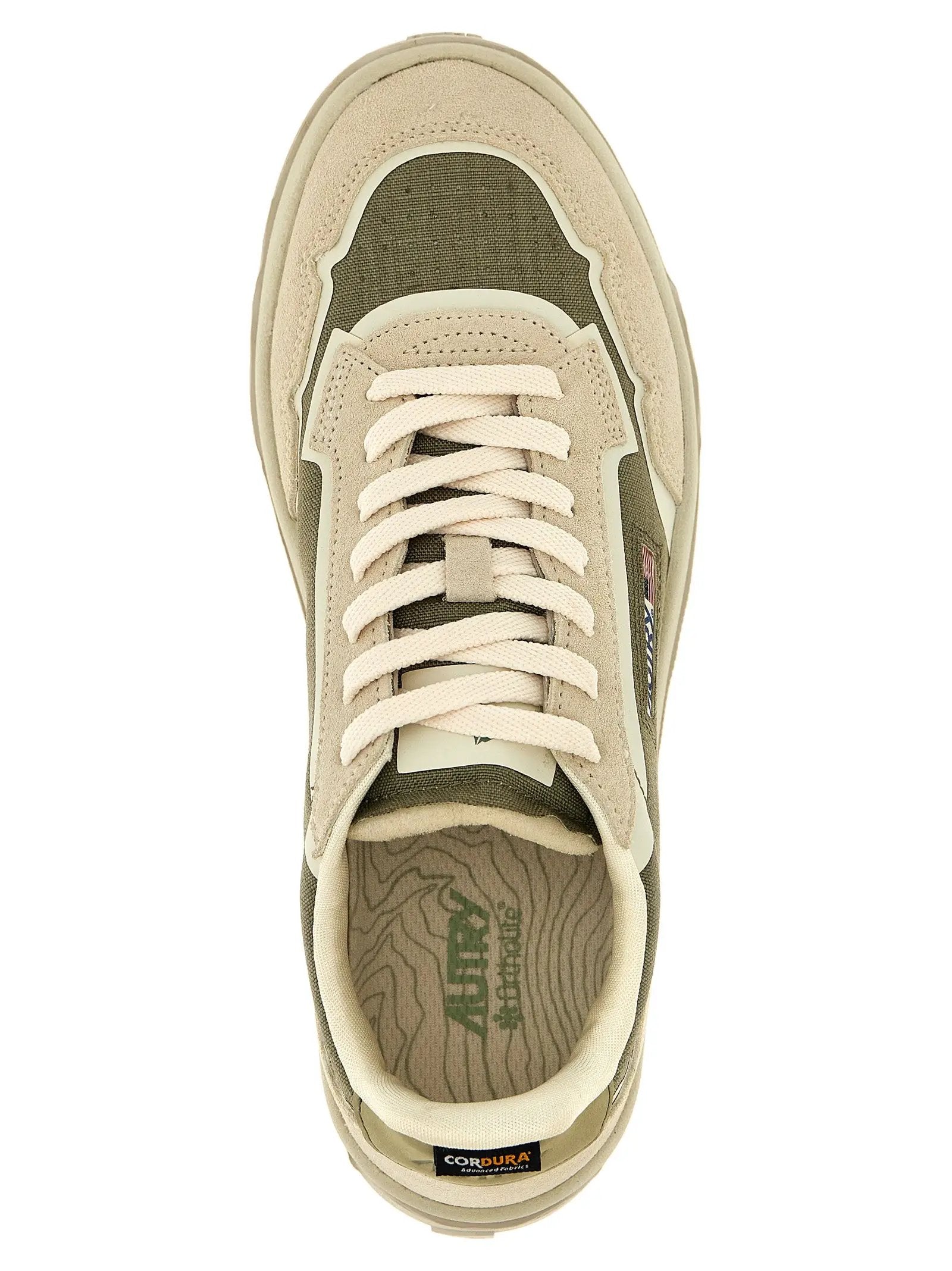 Autry Multicolor Nylon Low Top Sneakers