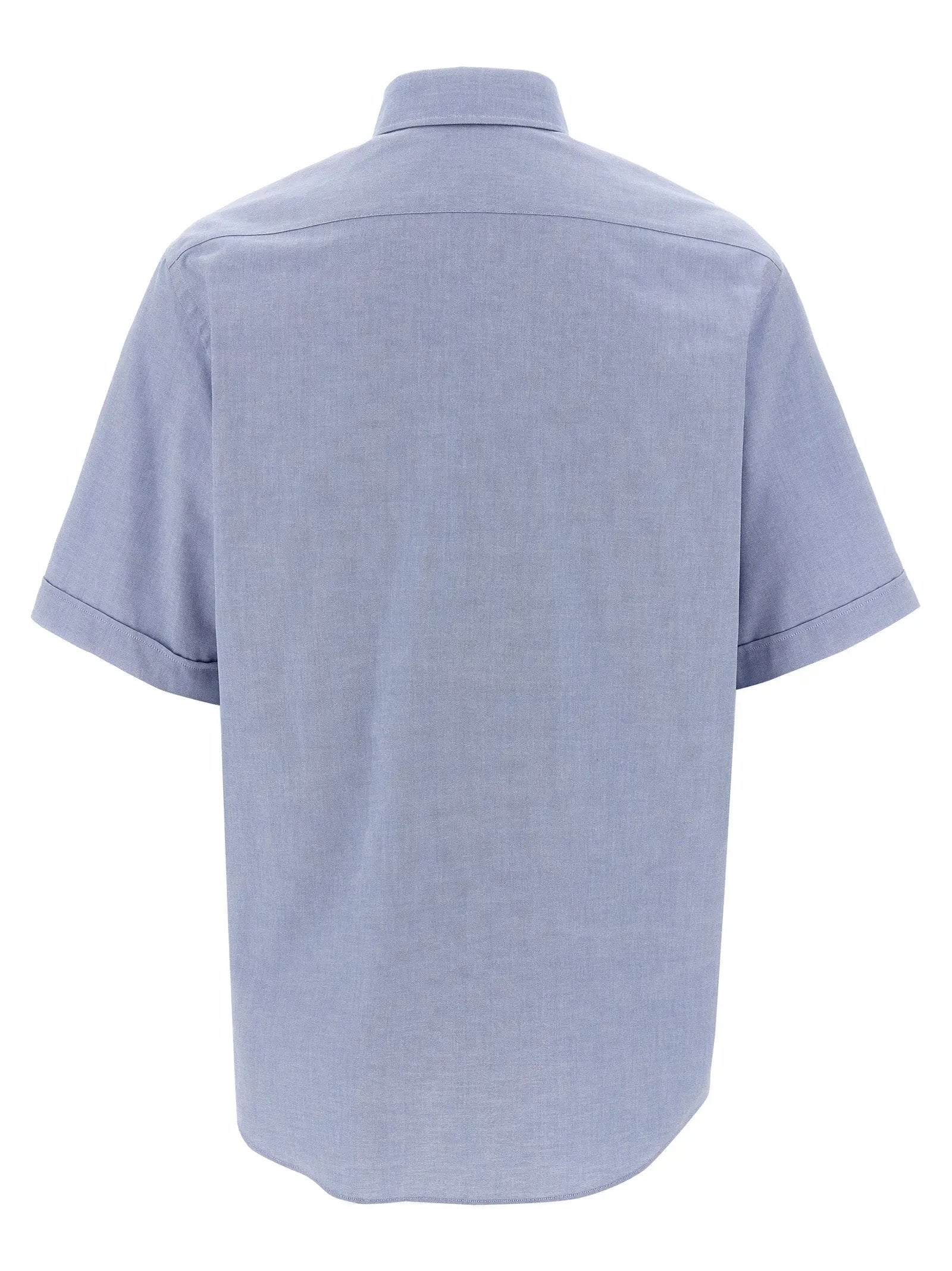Fendi Blue Cotton Blouse