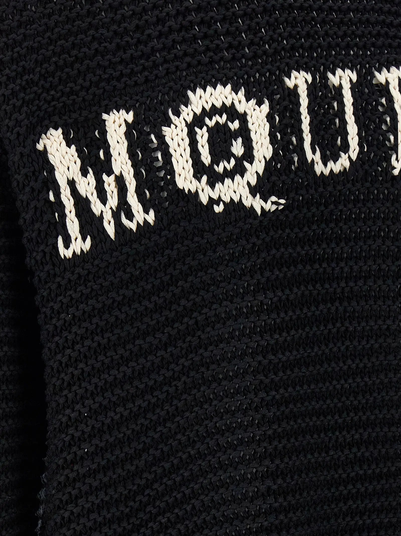 Alexander McQueen Bicolor Cotton Cardigan