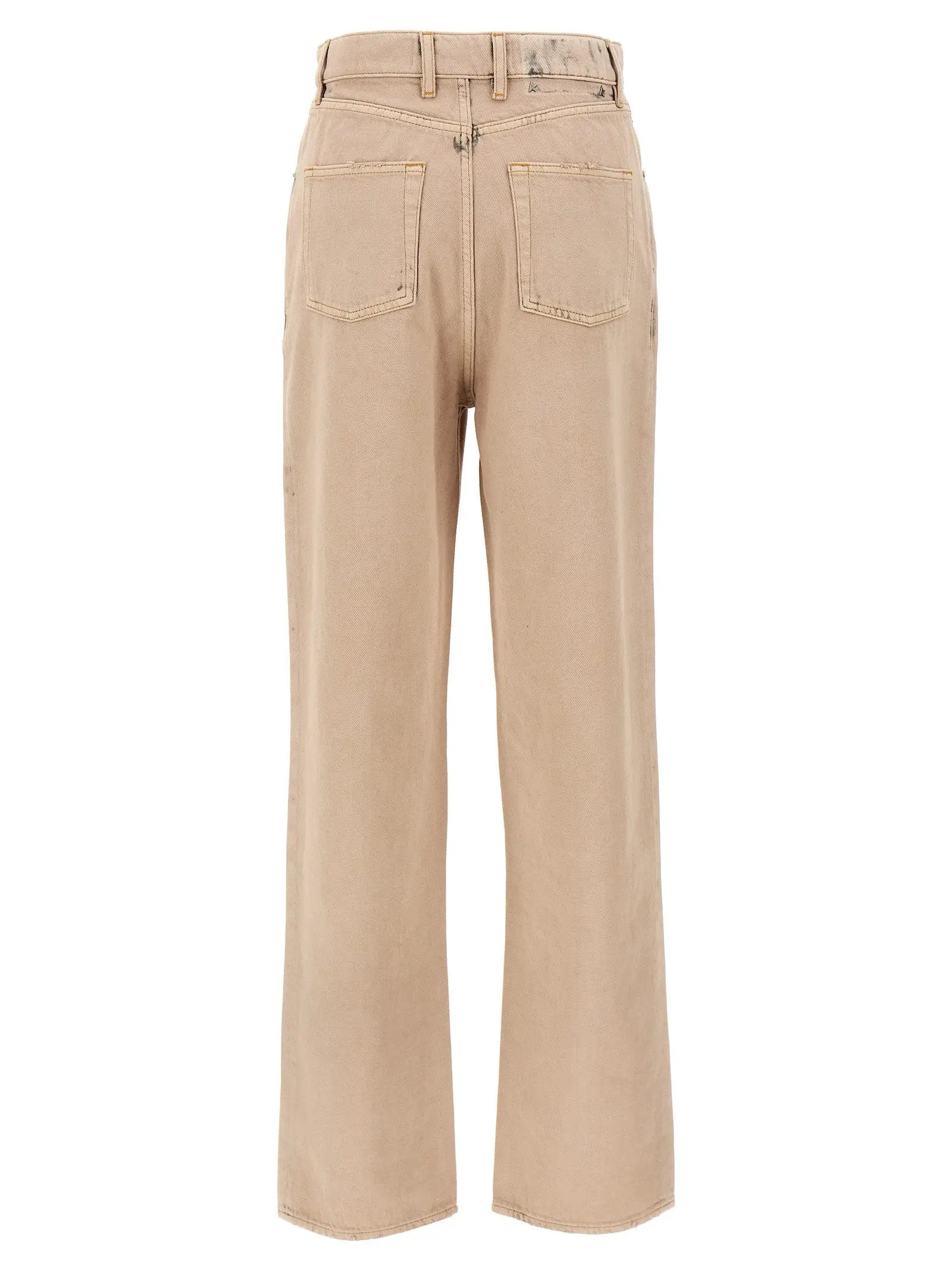 Golden Goose Multicolor Cotton Straight-Leg Jeans