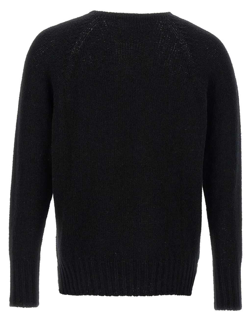 MA'RY'YA Black Cotton Cardigan