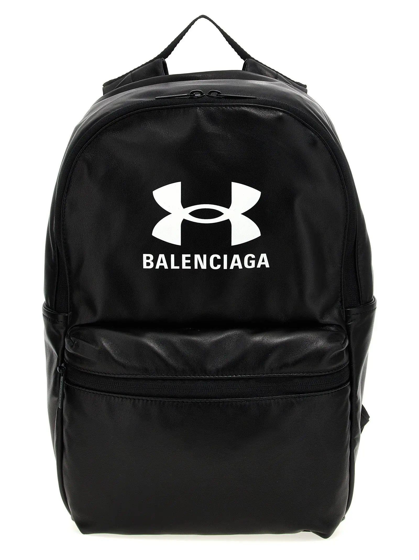 Balenciaga Bicolor Lamb Leather Backpack