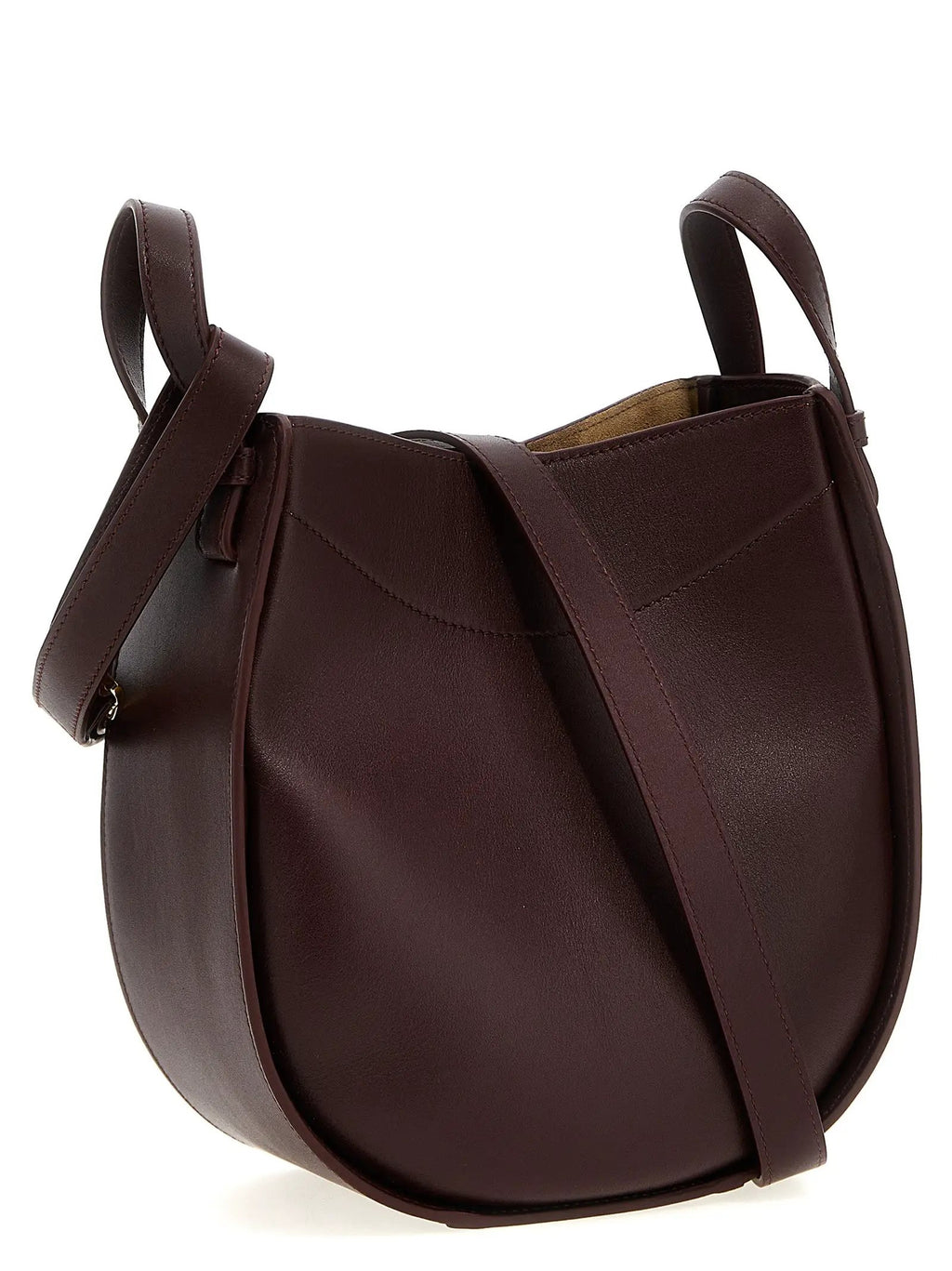 Loewe Bordeaux Calfskin Crossbody Bag