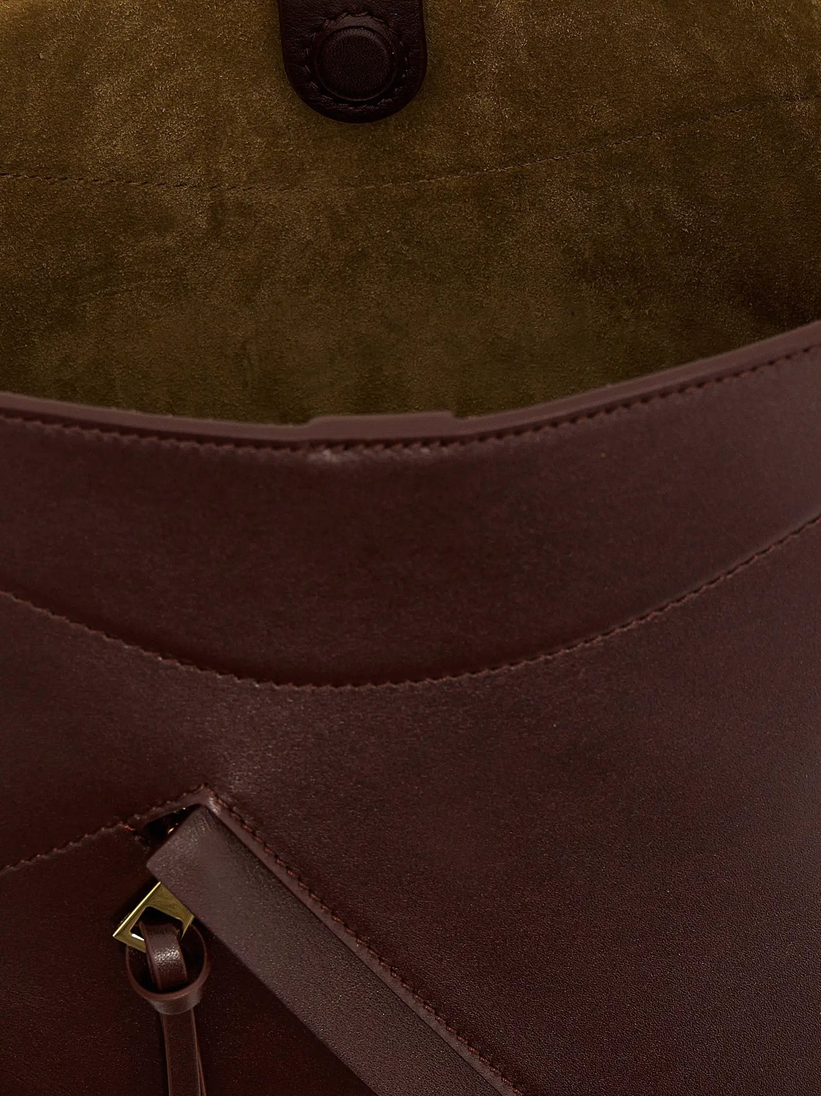 Loewe Bordeaux Calfskin Crossbody Bag