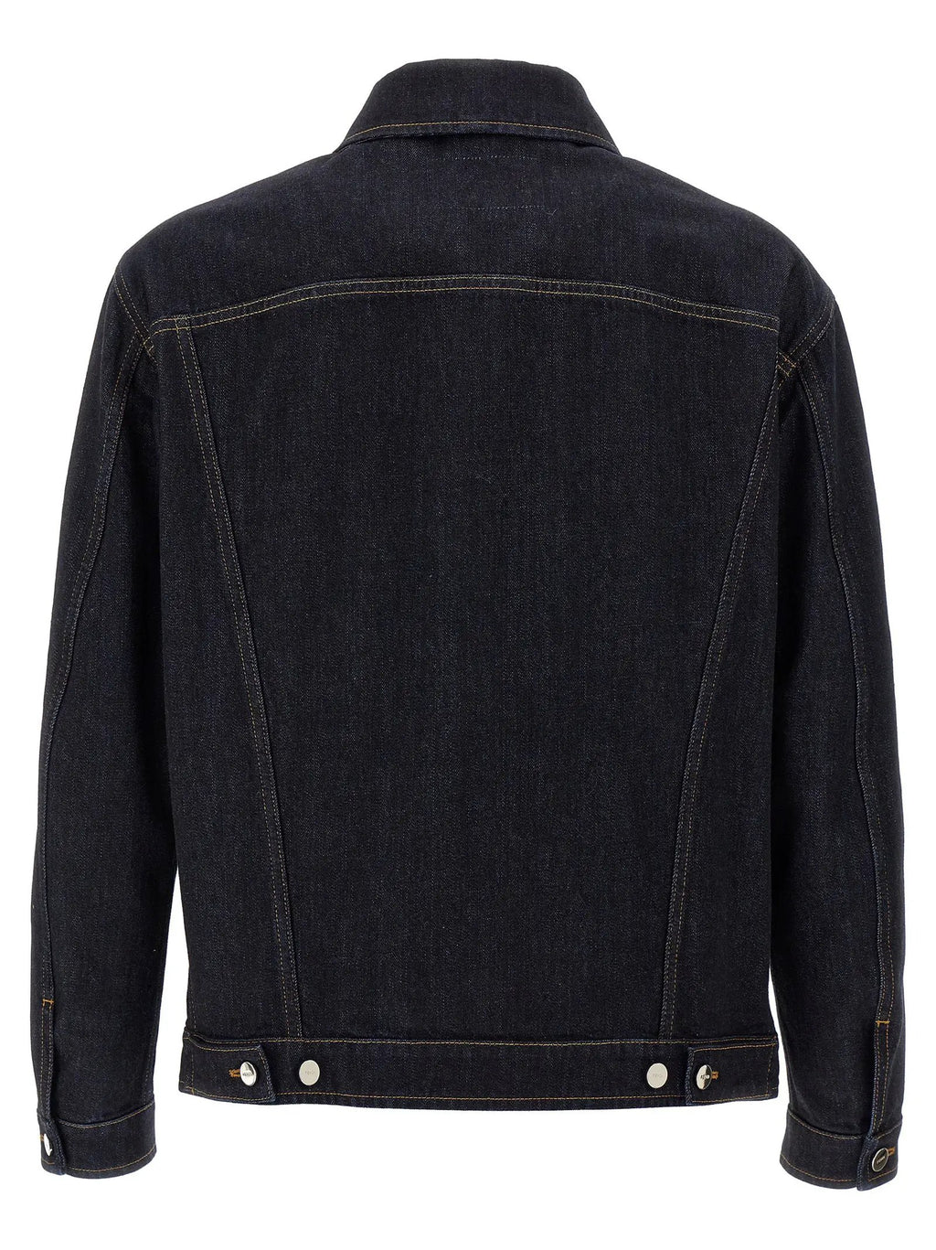 Fendi Blue Cotton Denim Jacket