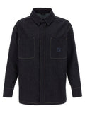 Fendi Blue Cotton Denim Jacket