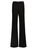 Tom Ford Black Cotton Flared Jeans