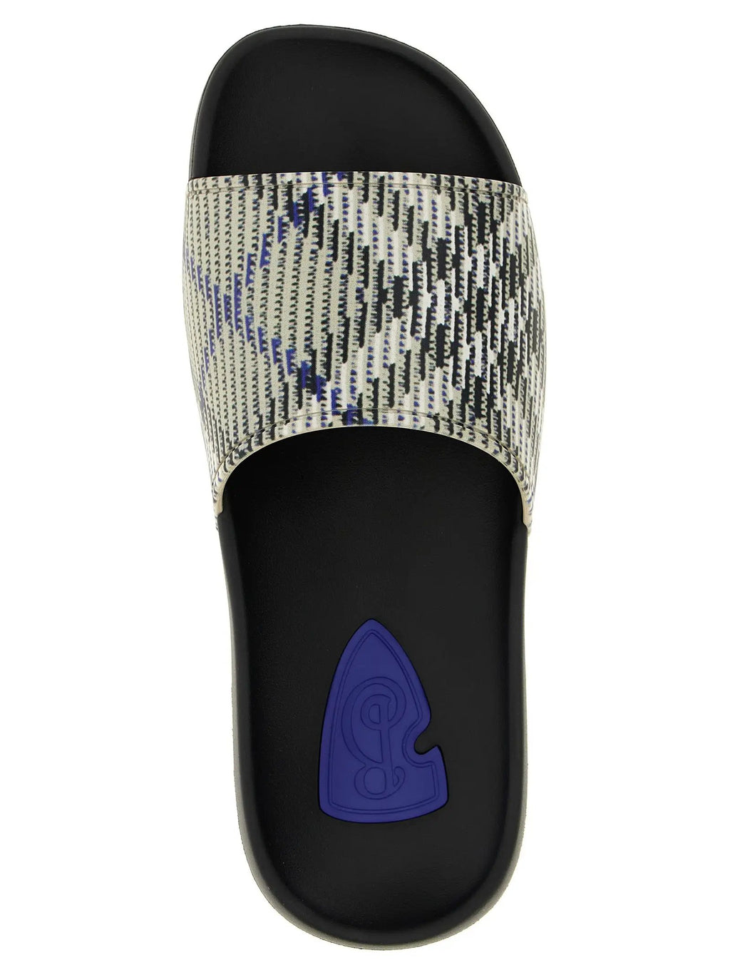 Burberry Multicolor Polyurethane Slides