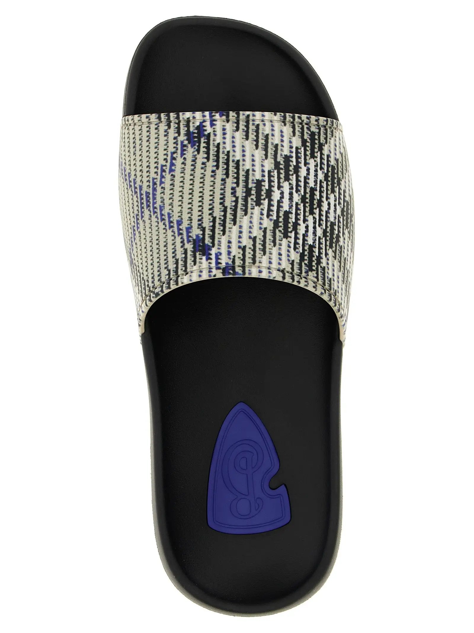 Burberry Multicolor Polyurethane Slides