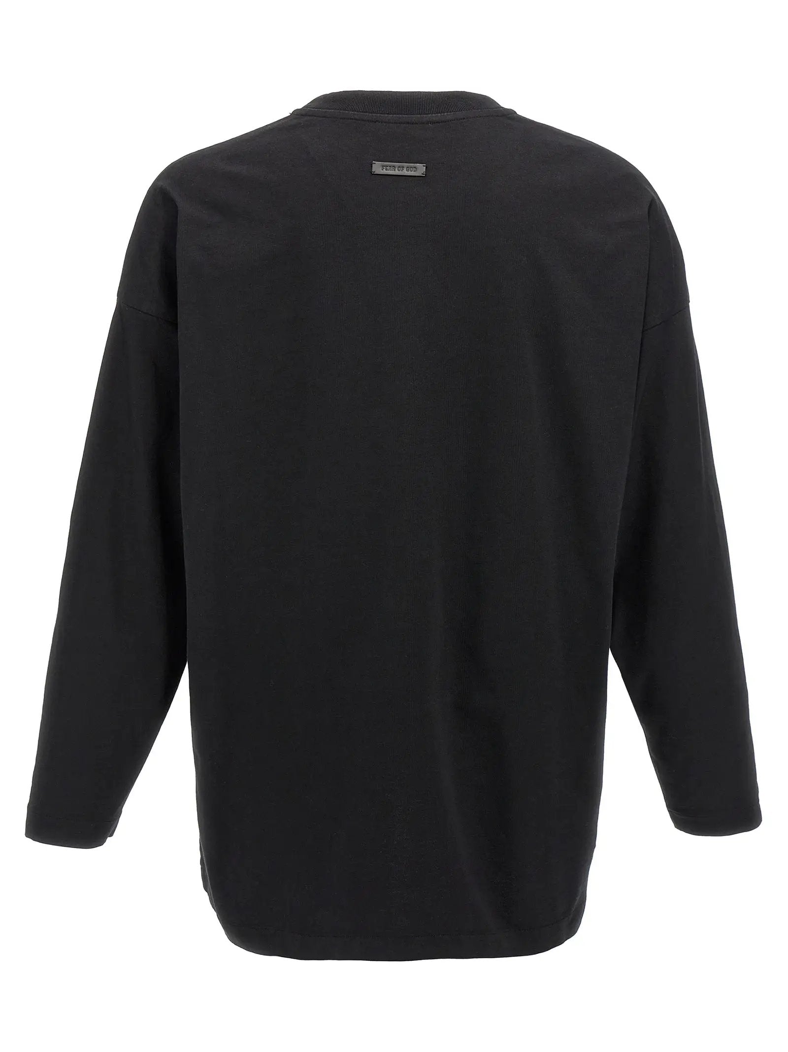 Fear Of God Black Cotton T-Shirt