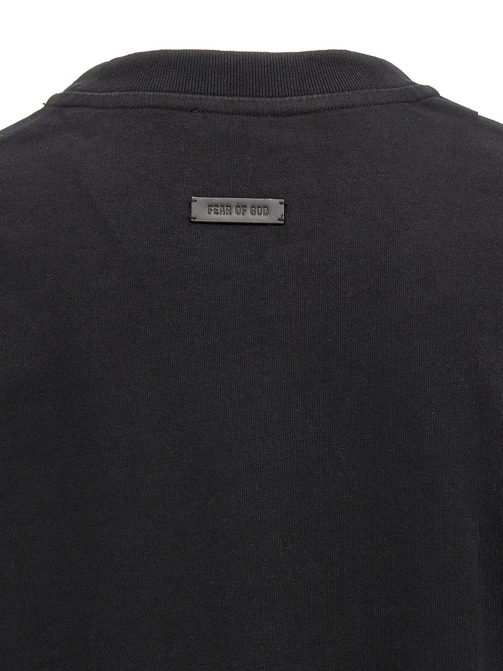 Fear Of God Black Cotton T-Shirt
