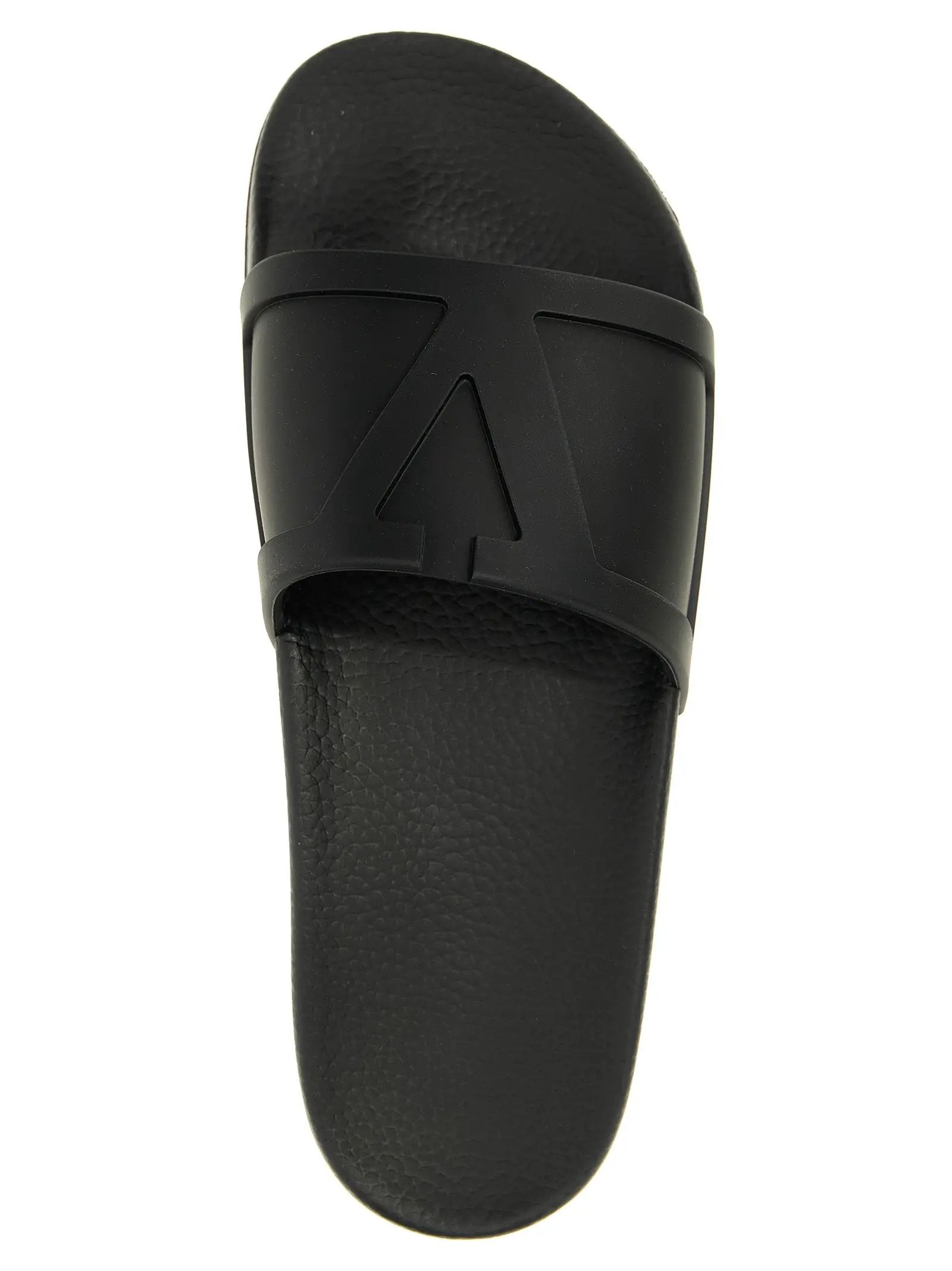 Valentino Garavani Black Plastic Slides