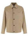 Burberry Beige Cotton Full-Length Jacket