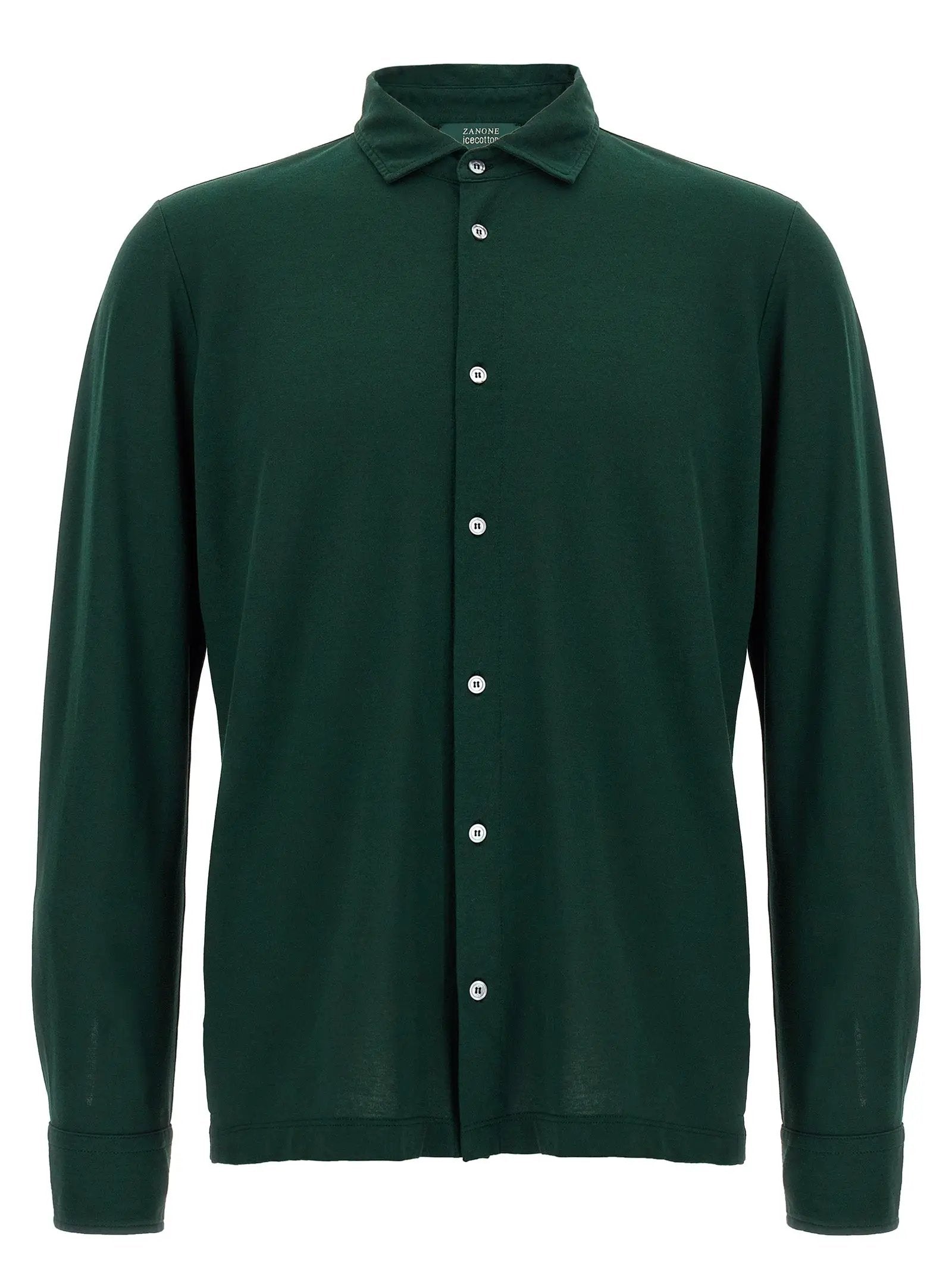 ZANONE Bicolor Cotton Blouse