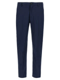 Department 5 Blue Cotton Cropped Pants