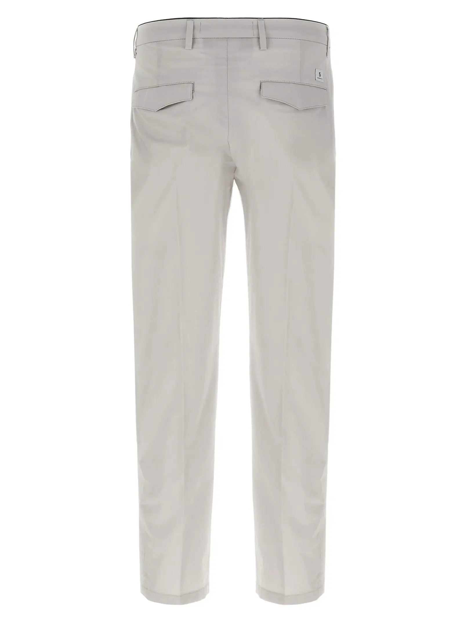 Department 5 Gray Cotton Cropped Pants