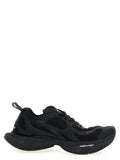 Balenciaga Black Polyester Athletic Sneakers