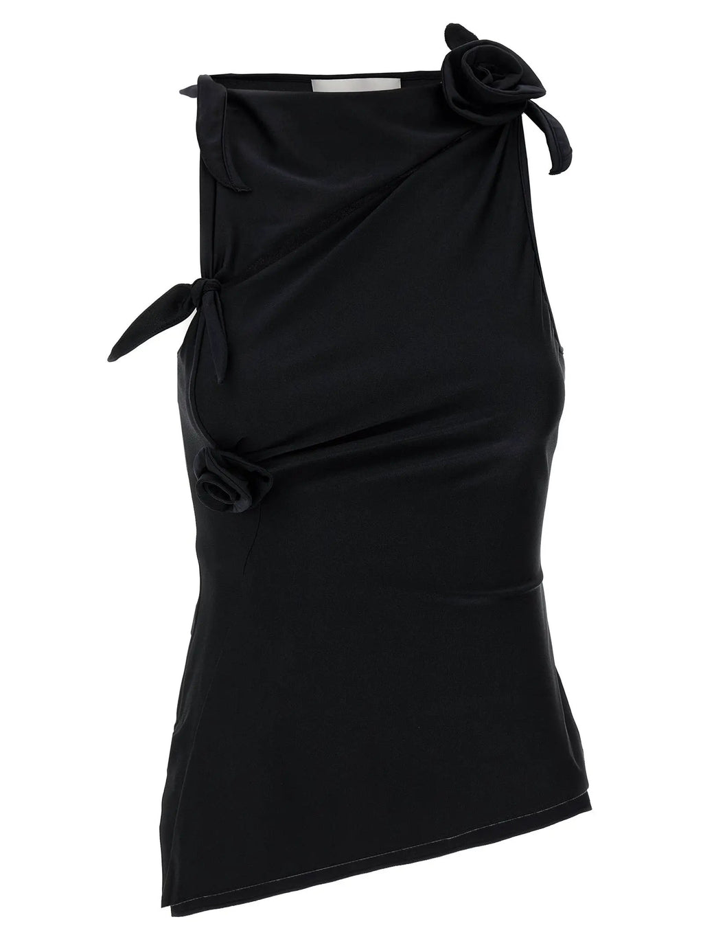 Coperni Black Polyamide Tank Tops