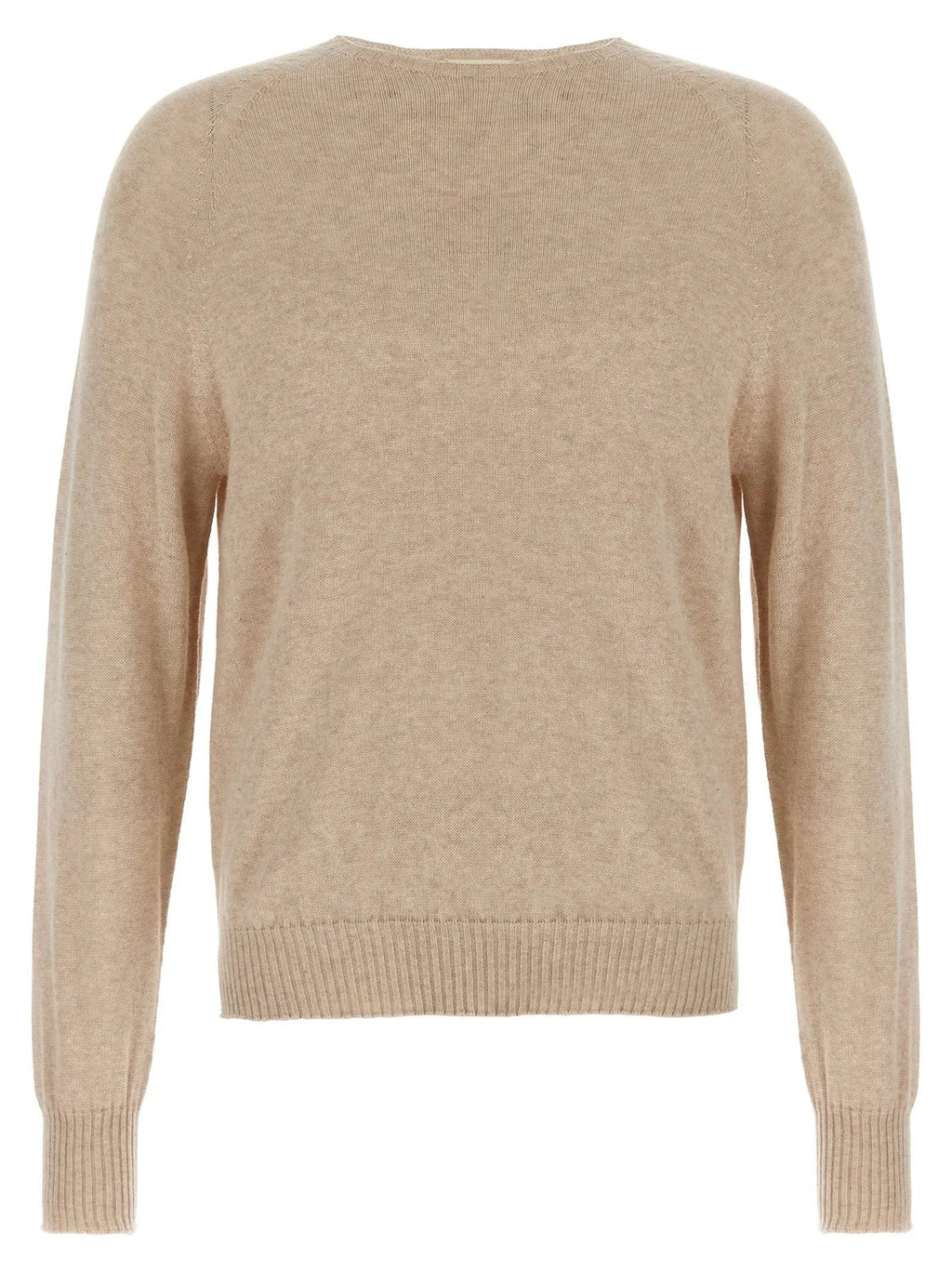 MA'RY'YA Beige Cotton Cardigan