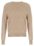 MA'RY'YA Beige Cotton Cardigan