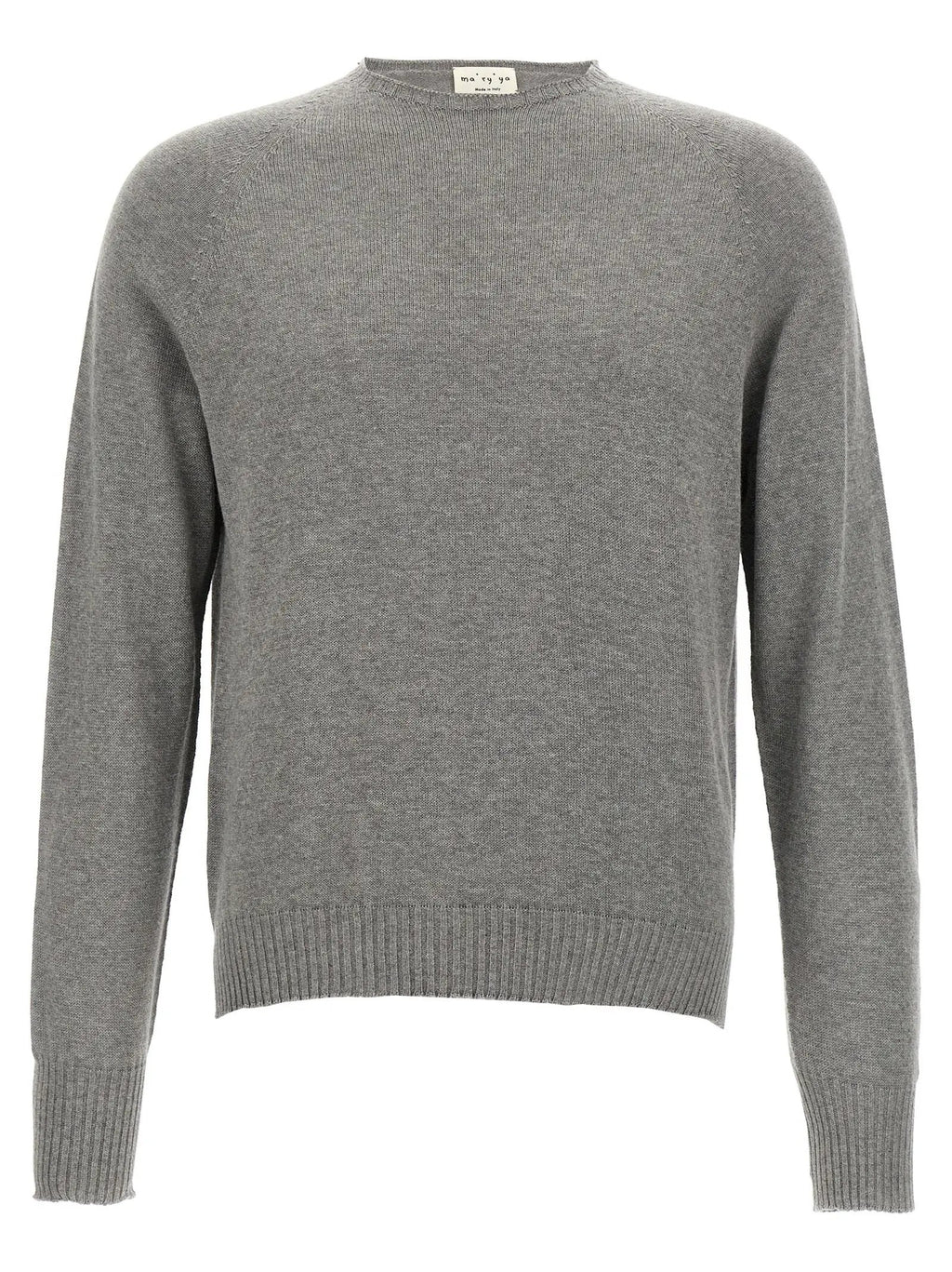 MA'RY'YA Gray Cotton Cardigan