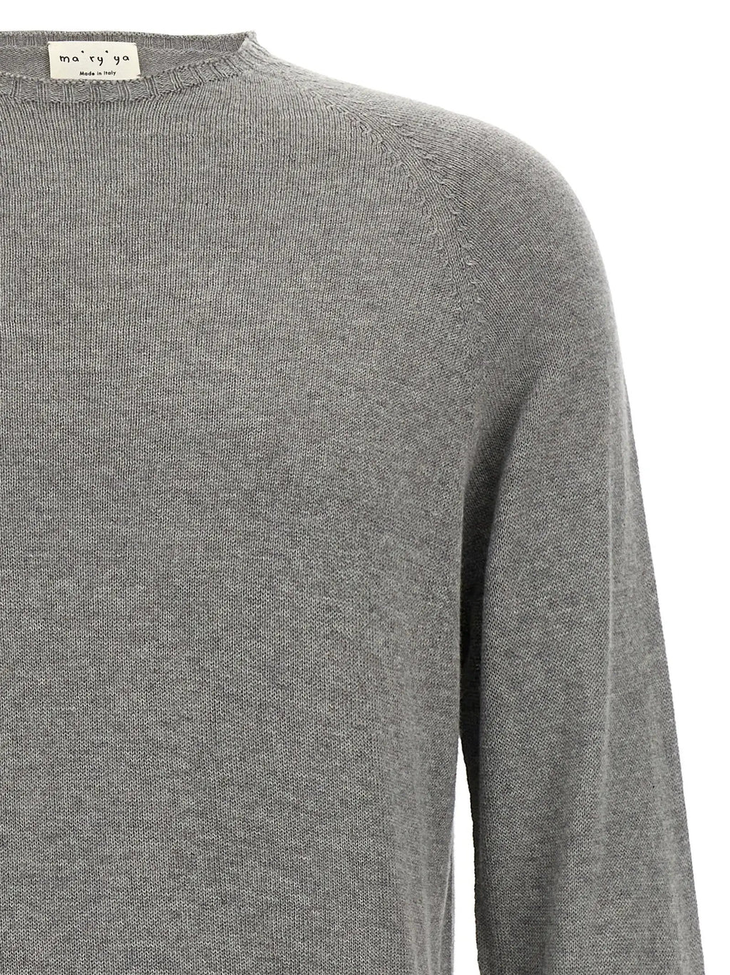MA'RY'YA Gray Cotton Cardigan