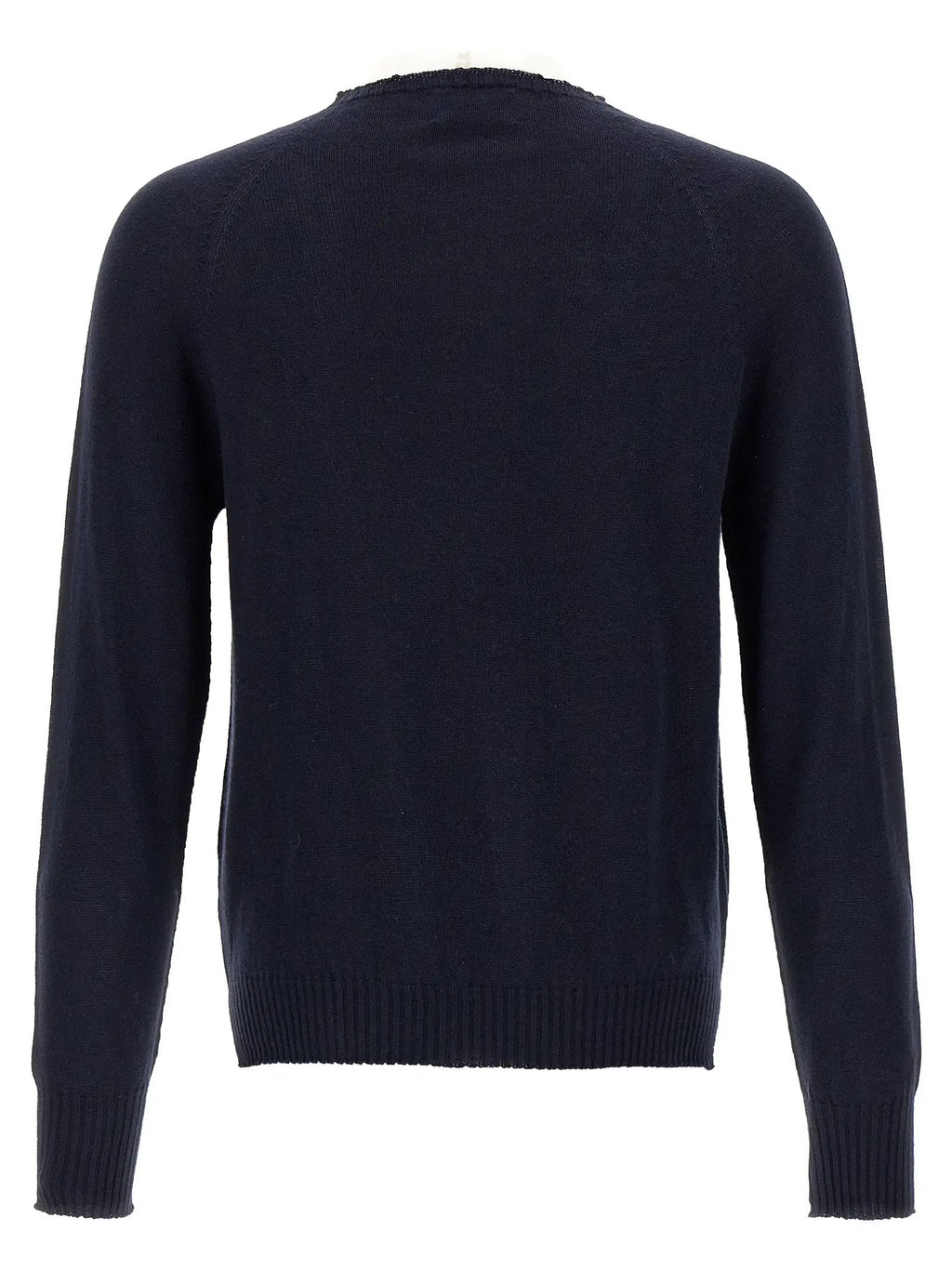 MA'RY'YA Blue Cotton Cardigan
