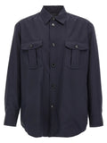 Brioni Blue Silk Jacket
