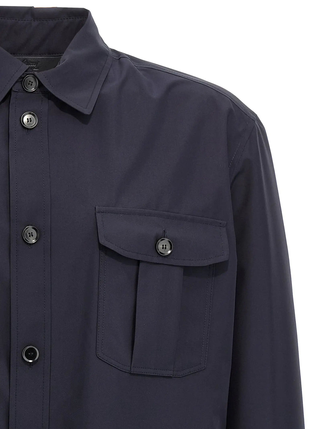 Brioni Blue Silk Jacket