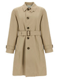 Burberry Beige Cotton Coat