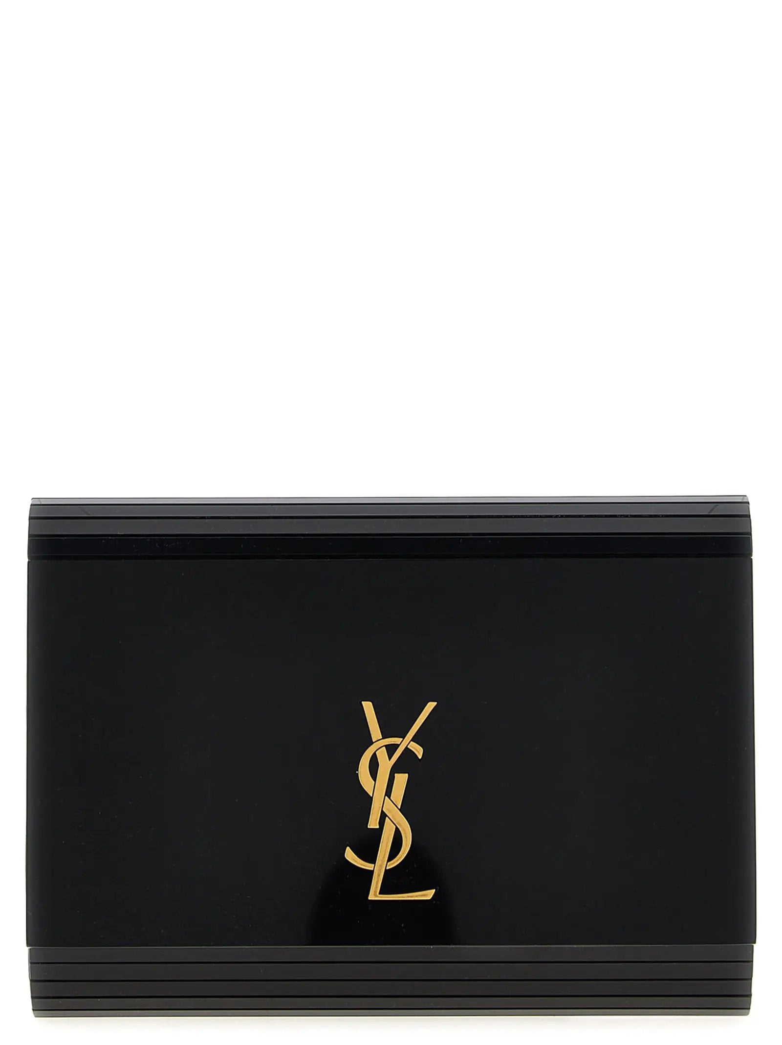 Saint Laurent Black Plexiglass Crossbody Bag