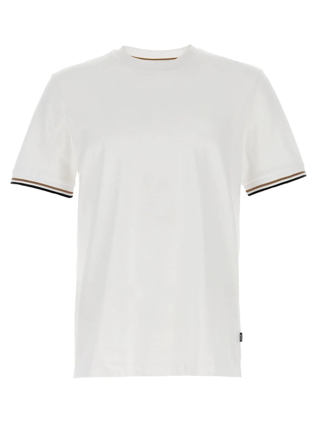 Hugo Boss White Cotton T-Shirt