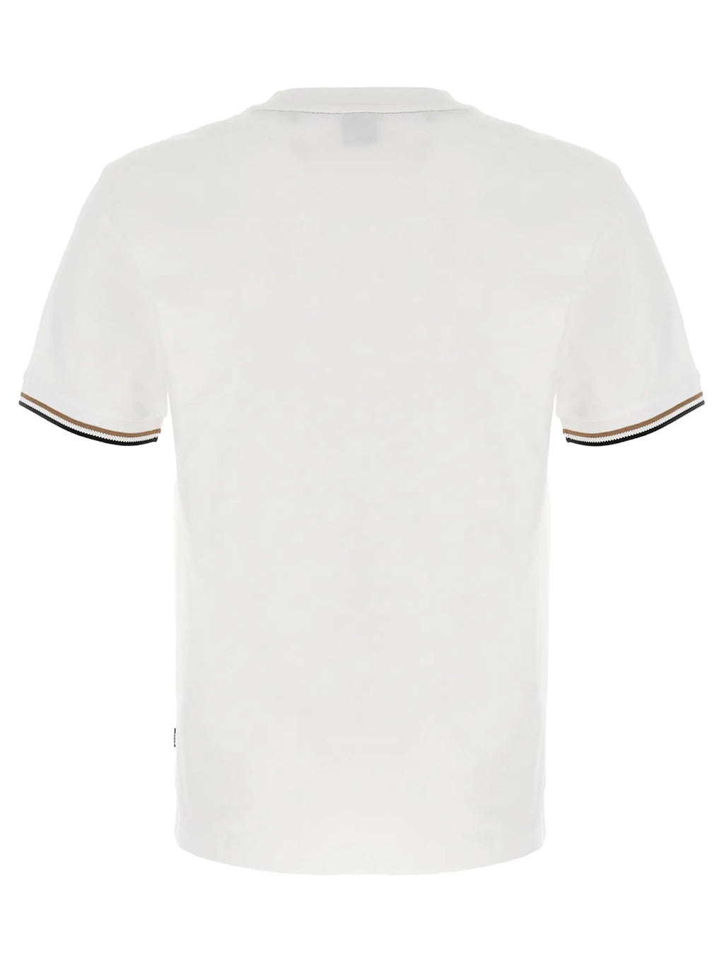 Hugo Boss White Cotton T-Shirt