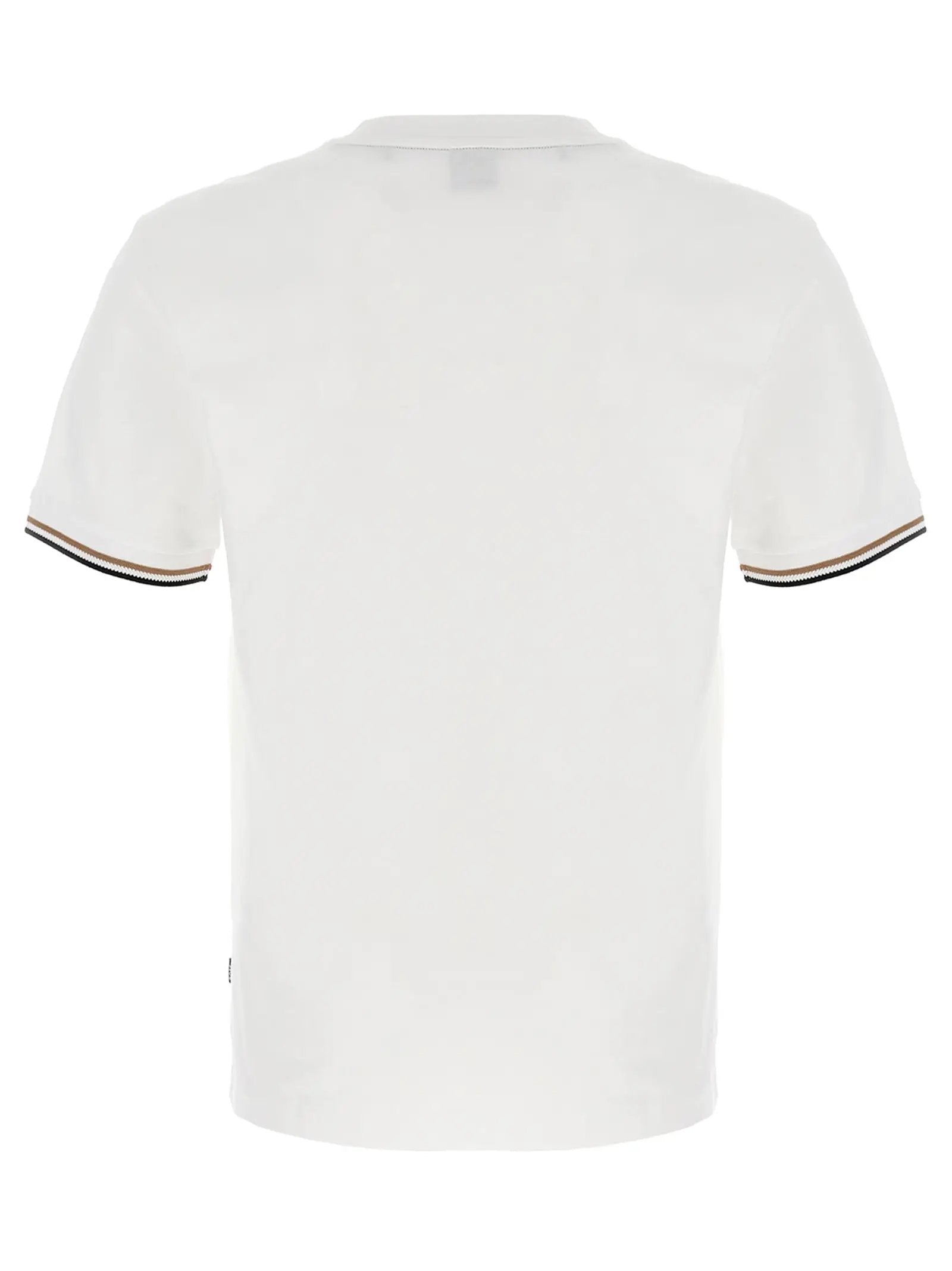 Hugo Boss White Cotton T-Shirt