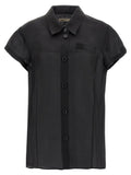Khaite Black Silk Blouse
