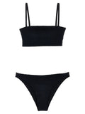 Bikini Hunza G en polyamide noir