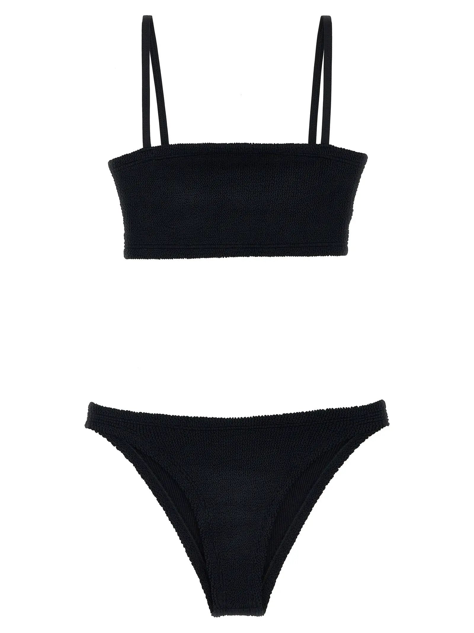 Bikini Hunza G en polyamide noir
