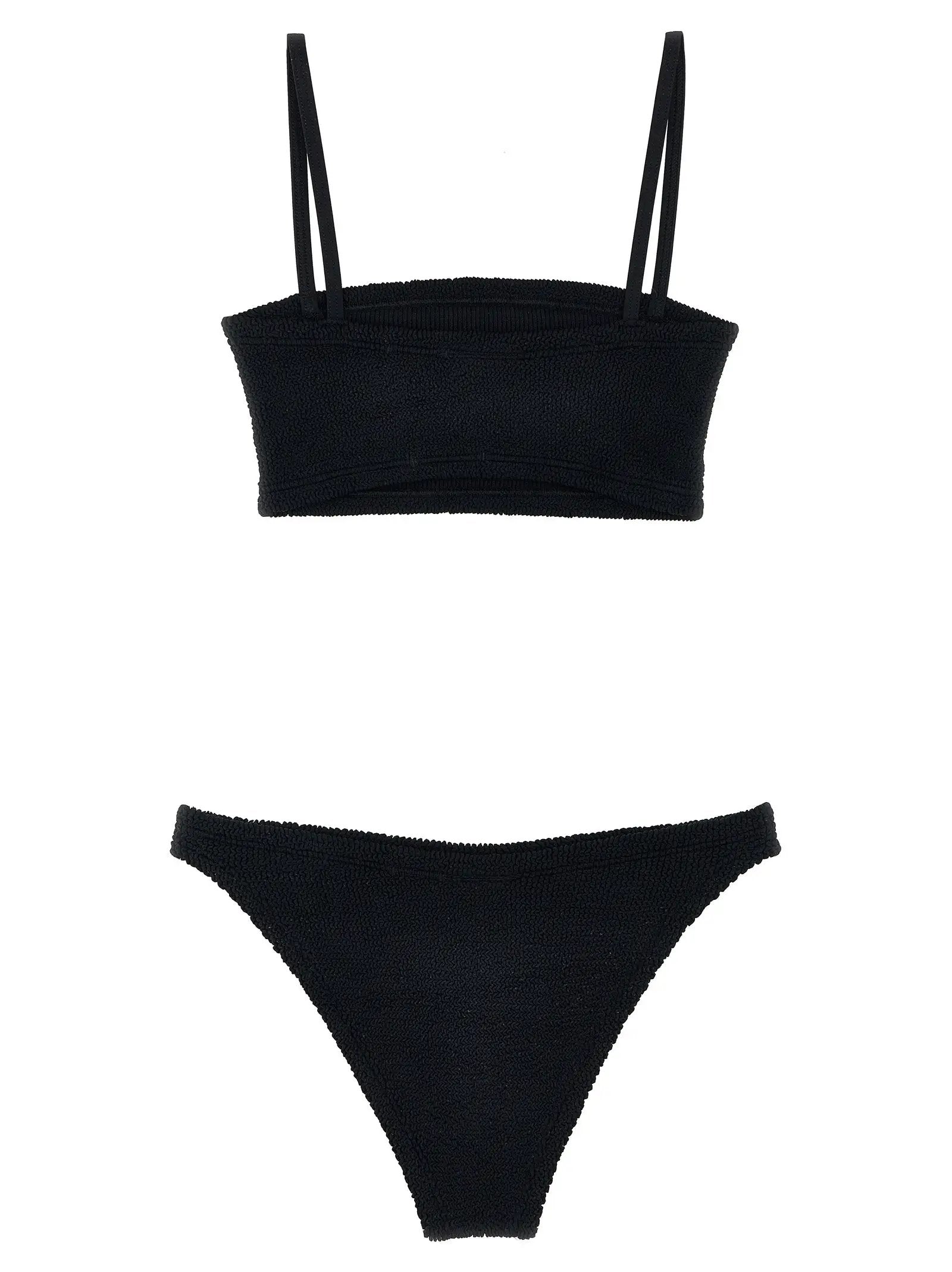 Bikini Hunza G en polyamide noir
