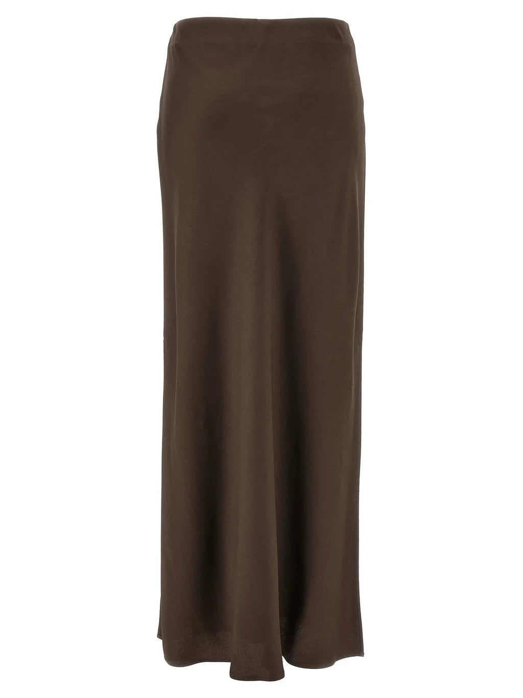 Brunello Cucinelli Brown Acetate Mini Skirt
