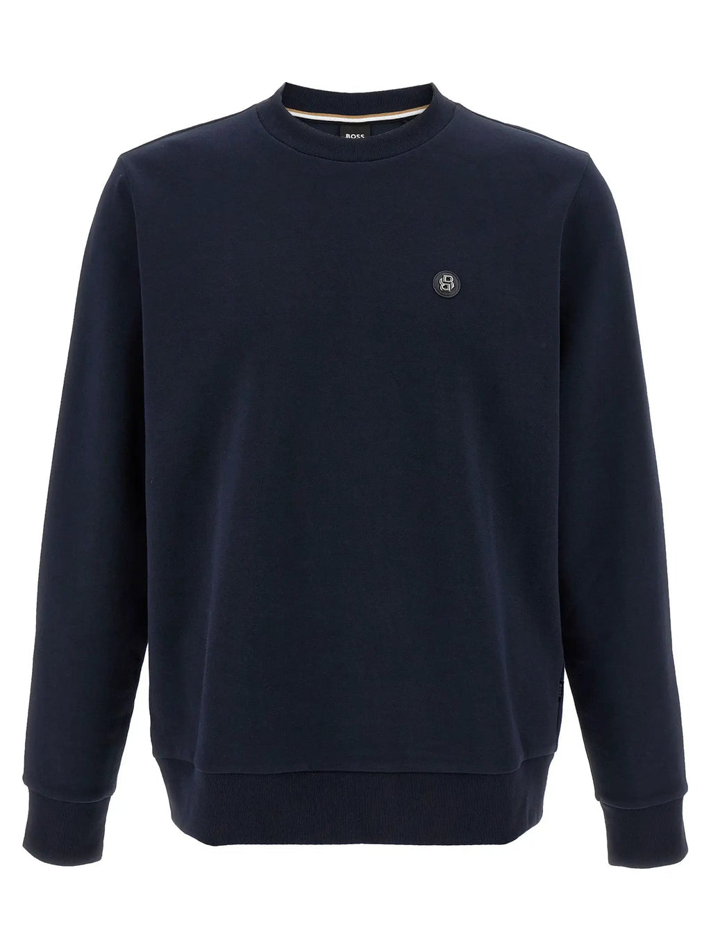 Hugo Boss Blue Cotton Sweatshirt