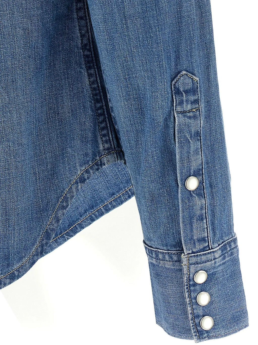 Polo Ralph Lauren Blue Cotton Blouse