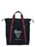 Gucci Blue Cotton Tote Bag